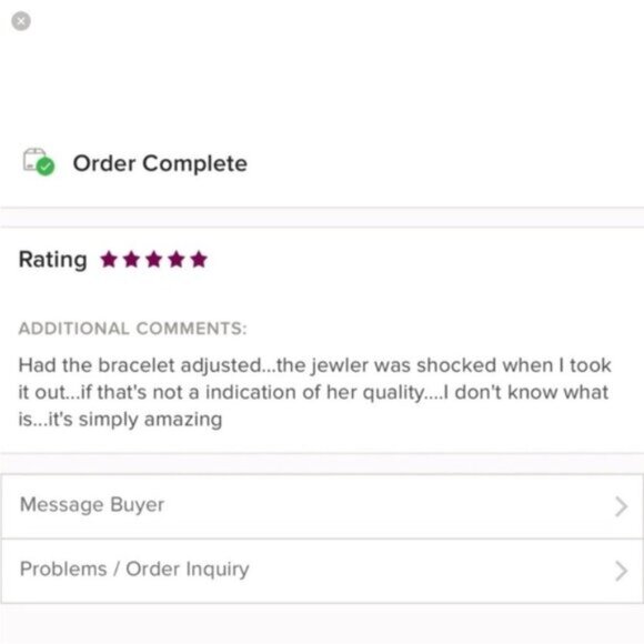 18k Tennis Bangle - Picture 10 of 10